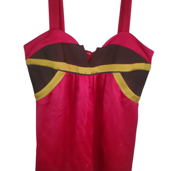 Nicole Miller Collection Mini Dress, 100% Silk , size 10 - Picture 3 of 8